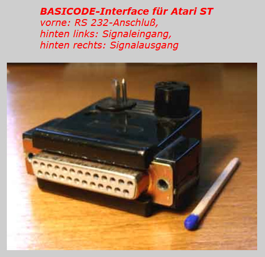 BASICODE-Interface für Atari ST