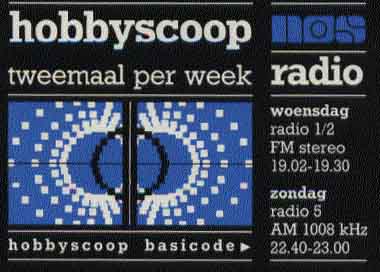 Hobbyscoop-QSL-Karte