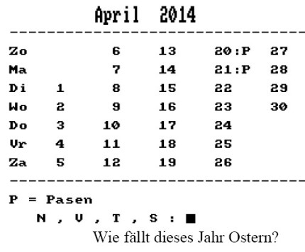 Wie fällt dieses Jahr Ostern?