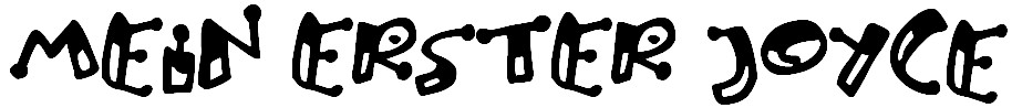 Mein erster JOYCE